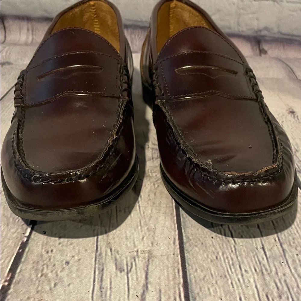 Nunn Bush Men’s Leather Upper Penny Loafers Size 9 1/2